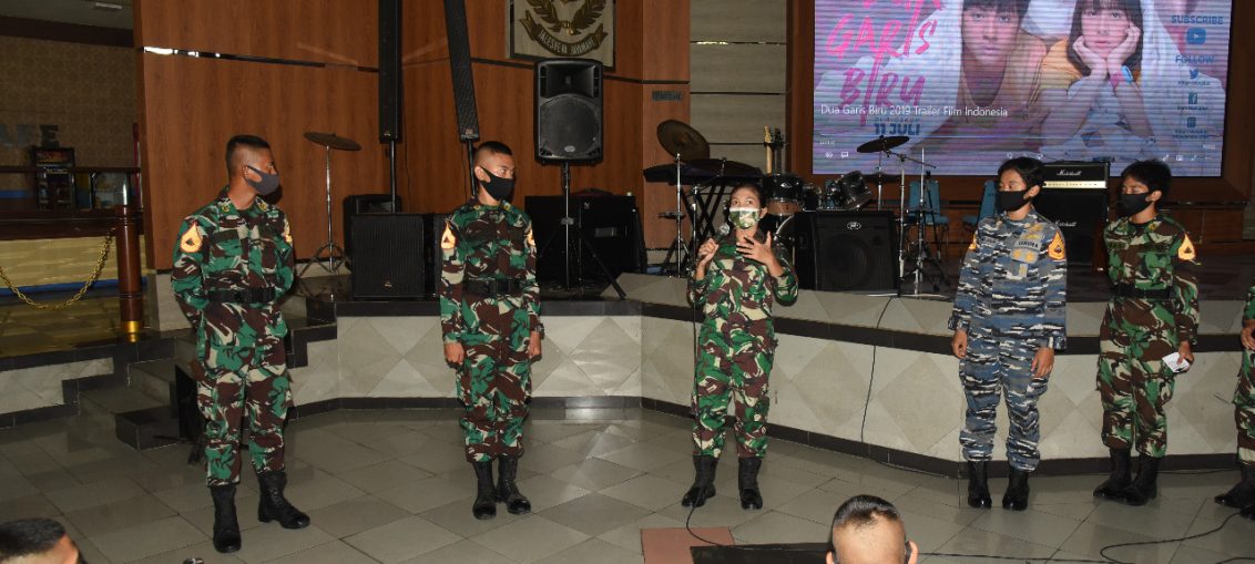 Pengasuhan Minggu Ke-4 Februari, Taruna Akademi Angkatan Laut (AAL) Tingkat l Angkatan ke-69 dan Tingkat lll Angkatan ke 67, di Gedung Salahutu Kesatrian AAL Bumimoro Surabaya