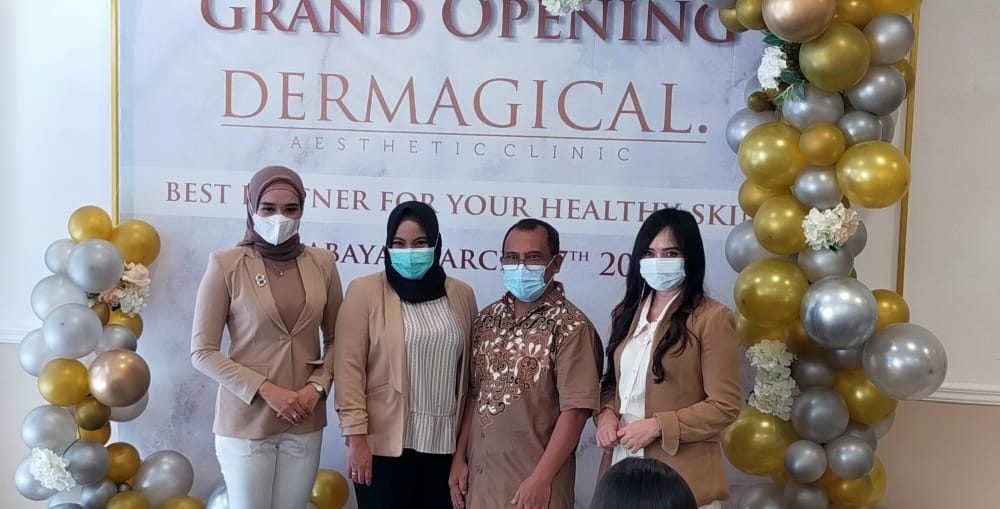 Launcing Dermagical Aesthetic Clinic di Jalan Ngagel Jaya Utara No. 94 Surabaya